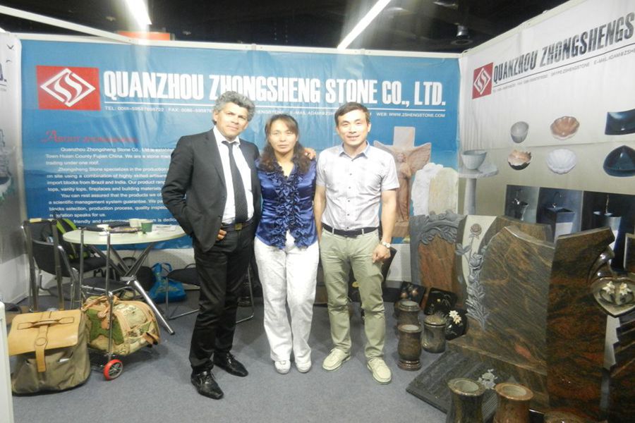Zhongsheng Stone Attend 2013 Monument Exhibition in Germany