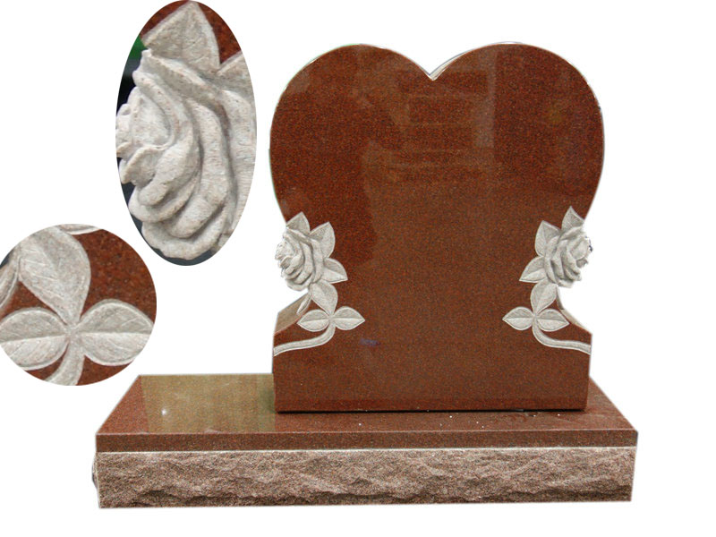 Love Heart Headstones