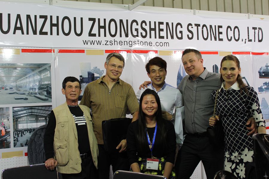 Zhongsheng Stone Attend 2015 Monument Exhibition in Germany