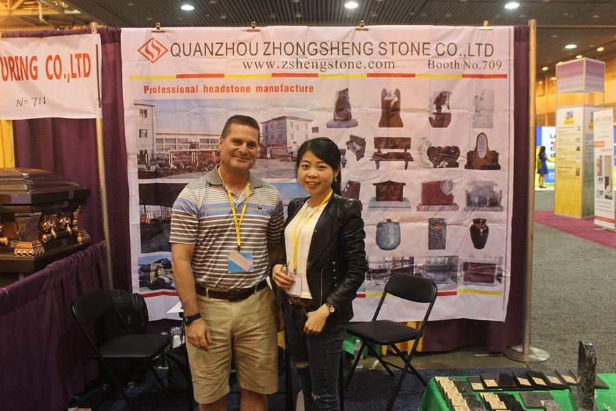 Zhongsheng Stone Attend 2016 Monument Exhibition in USA